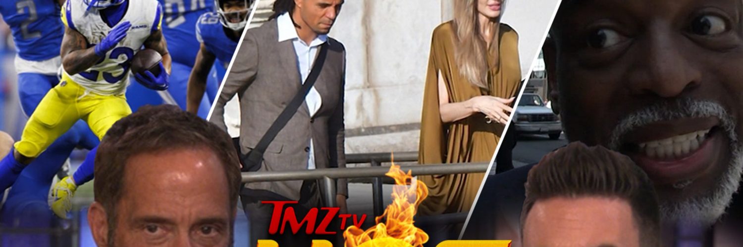 TMZ TV Hot Takes: LeVar Burton, Angelina Jolie, NFL’s Kyren Williams