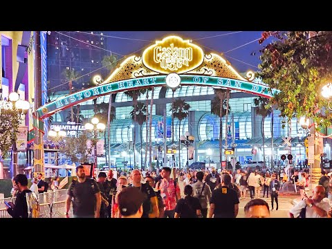 Nightlife in San Diego’s Gaslamp Quarter During Comic Con