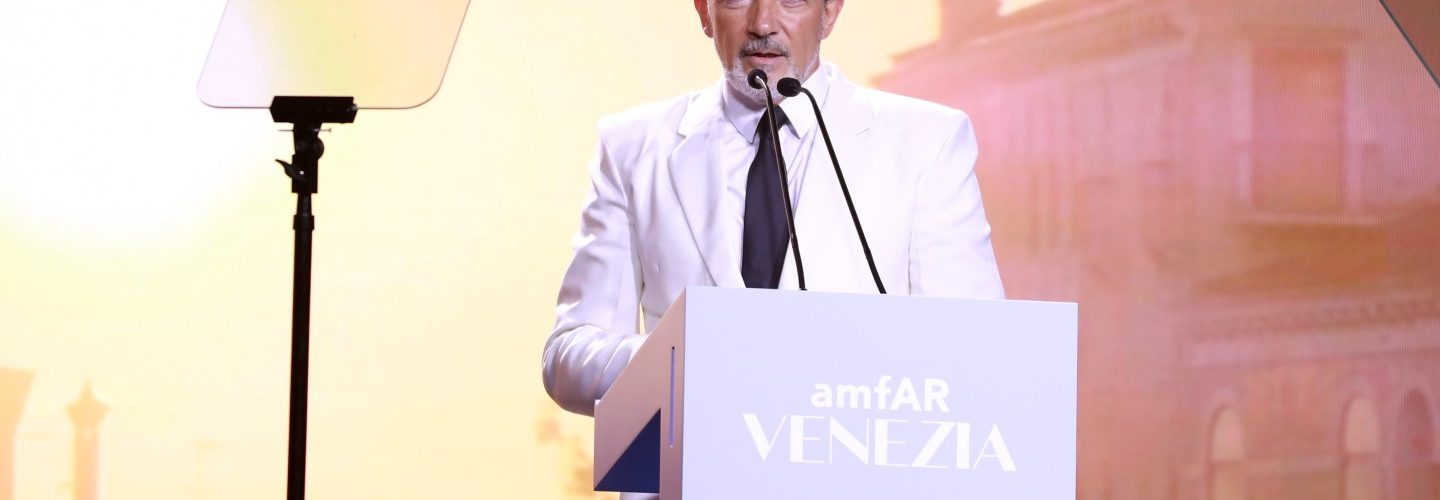 Antonio Banderas Points to ‘Philadelphia’ For Inspiring His AIDS Activism at Venice’s amfAR Gala