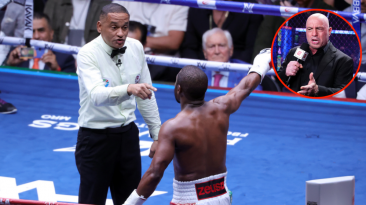 ‘He’s 100 per cent right’… Joe Rogan defends Floyd Mayweather after boxing legend ‘fires referee’ midway through exhibition fight