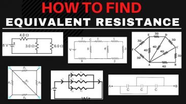 Equivalent Resistance of Simple to Complex Circuits – Resistors In Series and Parallel Combinations