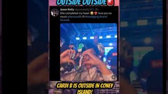 CARDI B IS OUTSIDE OUTSIDE🚨 #cardib #breakingnews #news #rap #tmz #video #viral #love #celebrity