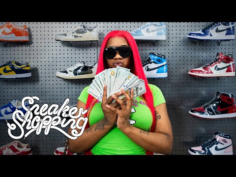 Sexyy Red Goes Sneaker Shopping With Complex