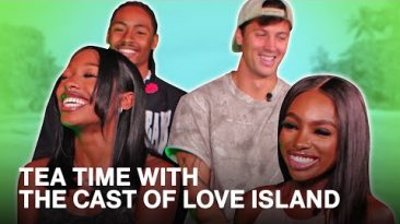 Serena Page, Kordell Beckham, JaNa Craig, & Robert Rausch on Scenes Left Off Love Island