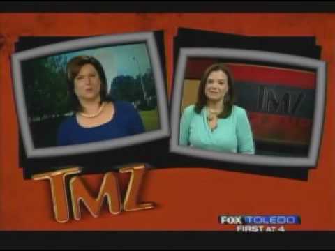 TMZ report from FoxToledo News First at Four 8-20-09