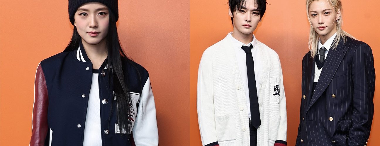 K-Pop Stars Jisoo of Blackpink, Felix and Lee Know of Stray Kids Look Perfectly Preppy at NYFW