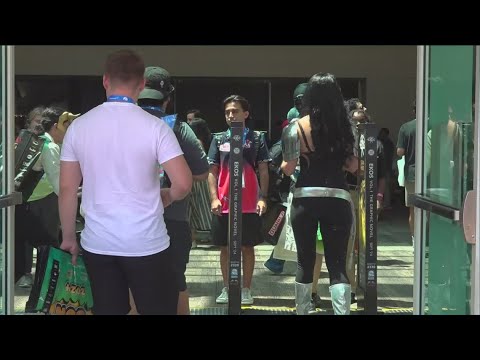 Security concerns inside Comic-Con at the San Diego Convention Center