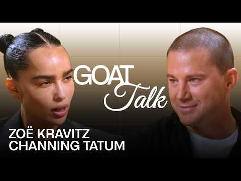 Zoë Kravitz & Channing Tatum Debate GOAT Superheroes, Gifts & Billionaires | GOAT Talk