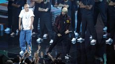 Eminem Calls Back to Platinum-Blond Slim Shady Era With “Houdini” VMAs Performance