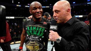 Joe Rogan makes the case for a Kamaru Usman title shot vs. Belal Muhammad: “He earned it!”