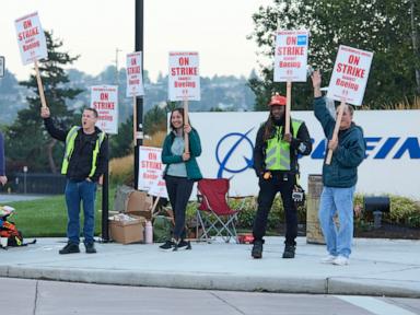 Workers who assemble Boeing planes are on strike. Will that affect flights?