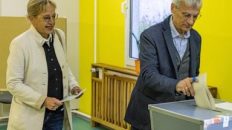 Exit poll gives Scholz’s Social Democrats a slight lead over far right in German state vote