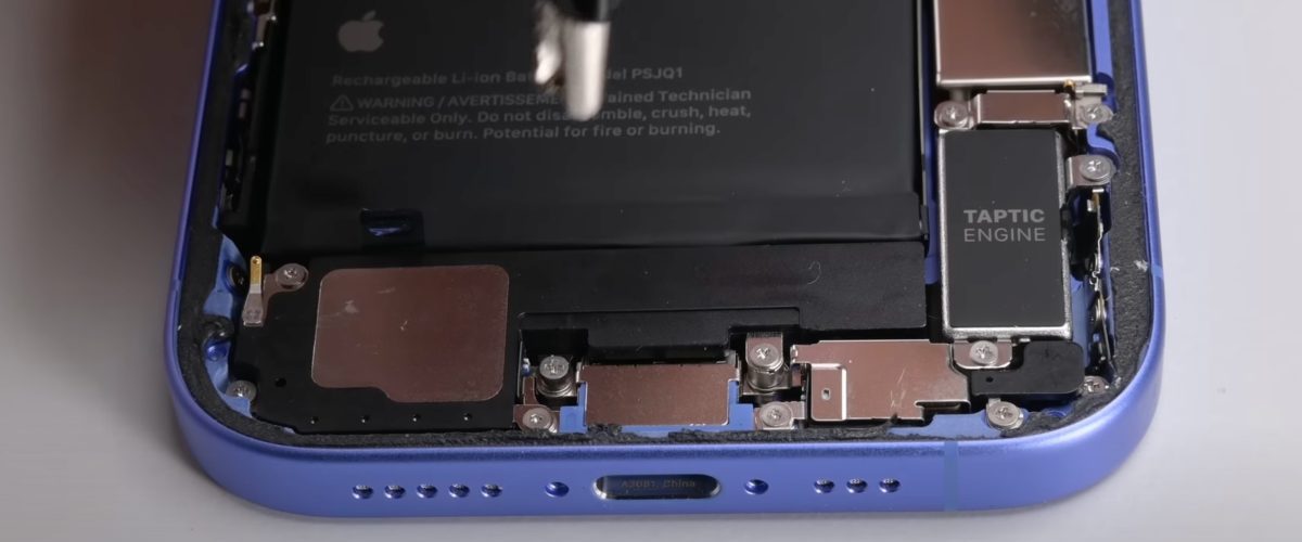 iPhone 16 teardown shows new simpler replaceable battery system